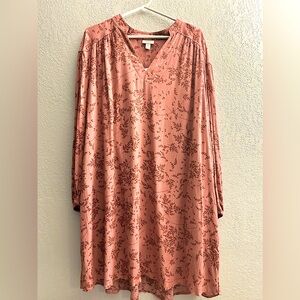 100% Rayon a.n.a. Floral Boho Dress